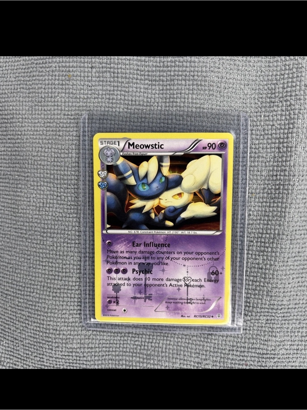 Meowstic RC15/RC32 Generations Radiant Collection Holo